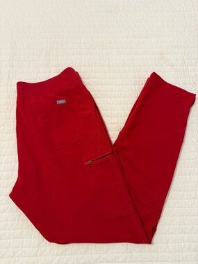 Figs Women’s Winning Red Yola Scrub Pants  LT